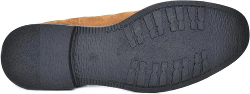 Vista 8 de Bruno Marc - Botines de gamuza de cuero para hombre tipo Chelsea