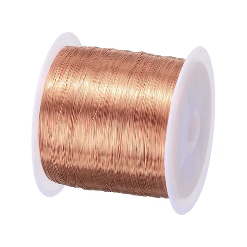 Vista 17 de MECCANIXITY - Alambre magnético de calibre 46 AWG - 0.04mm Hilo de cobre esmaltado - Bobina de alambre magnético de 14669 pies (4471m) - 50g Grado F