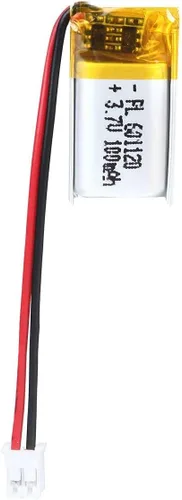 Vista 23 de 3.7V 180mAh 402030 Batería LiPo con conector JST PH2.0.000 in 2-Pin
