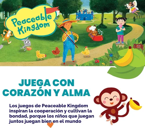 Vista 8 de Juego de movimiento para niños de 2 años, Peaceable Kingdom Monkey Around
