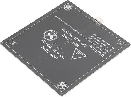 Vista 7 de Placa de cama caliente Impresora 3D de aluminio Reemplazo de estera calentada 12 V 120 W para A8 A6 con alambre Impresora 3D Placa de cama caliente