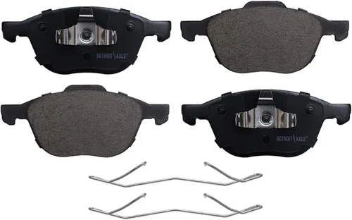 Vista 7 de Detroit Axle - Kit de freno delantero para Mazda 3 2004-2013, Mazda 5 2006-2015, 2010-2013 3 Sport, 2011 2012 Rotores de frenos y pastillas de freno