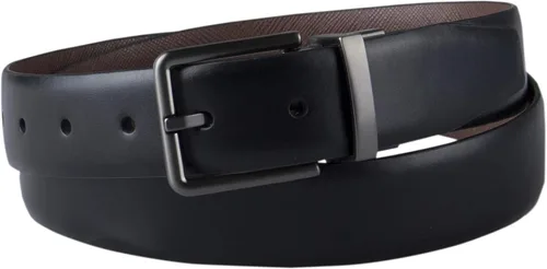 Vista 2 de Calvin Klein Cinturón de cuero suave reversible para hombre