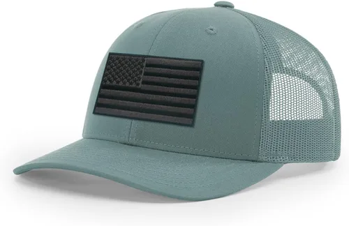 Vista 133 de Joe's USA Richardson 112 - Gorras de camionero con parche gráfico personalizado - Gorras estructuradas de cinco y seis paneles Richardson Premium