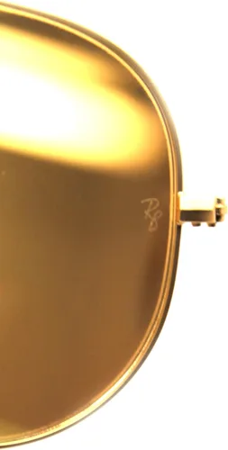Vista 7 de Ray-Ban Lentes de sol auténticos RB 3025 11293 espejo marrón dorado lentes AVIATOR 2283in