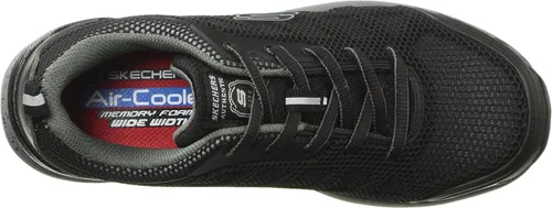 Vista 5 de Skechers Bulklin-Lyndale - Zapatos industriales para mujer, Gris
