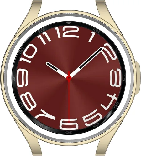 Vista 6 de E ECSEM Funda protectora de pantalla compatible con Samsung Galaxy Watch 6 Classic de 1.73 pulgadas y 1.77 pulgadas (1.693 in, 1.850 in), funda de 7