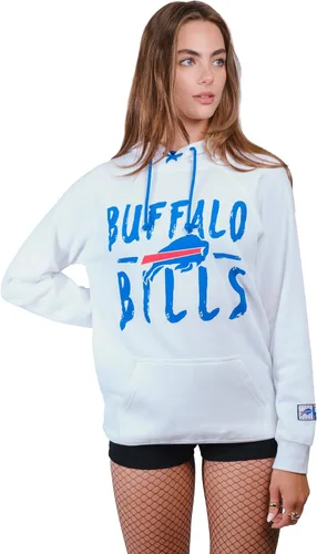 Vista 23 de Ultra Game Sudadera con capucha oficial de la NFL con cuello de lazo súper suave para mujer