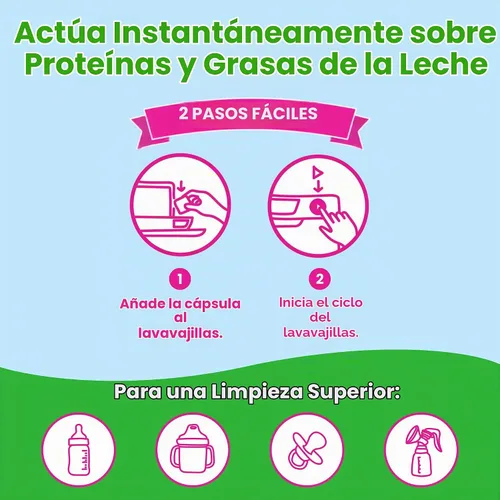 Vista 3 de Dapple Baby - Cápsulas de detergente para lavavajillas - 25