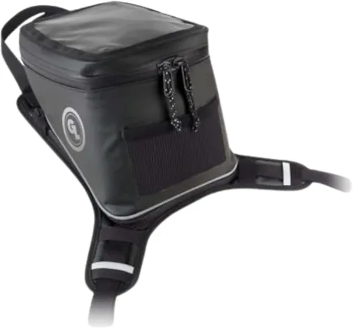 Vista 10 de Bolsa de tanque enrollable Giant Loop Buckin' Roll, pequeña bolsa impermeable para tanque de motocicleta, capacidad de 1.5 litros, se adapta a