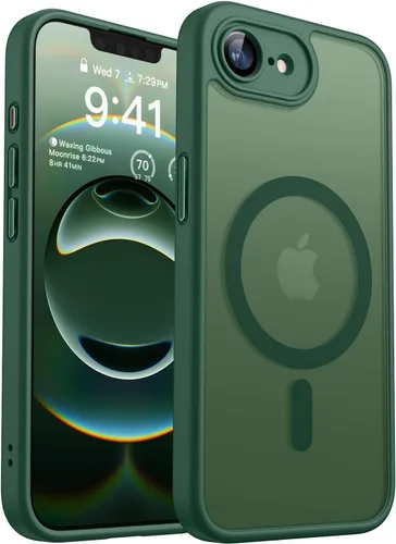 Vista 147 de CANSHN Funda magnética compatible con iPhone Air (6.5 pulgadas), mejorada [protección completa de la cámara] [compatible con Magsafe]
