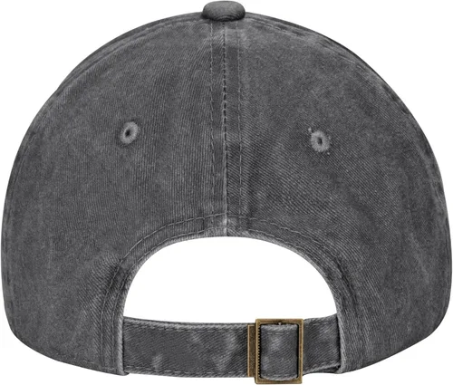 Vista 5 de Cowboy Hat Trendy Hats for Man and Women Djustable Four Season Outdoor Baseball Cap of Hell Skull with Angel Deep Heather