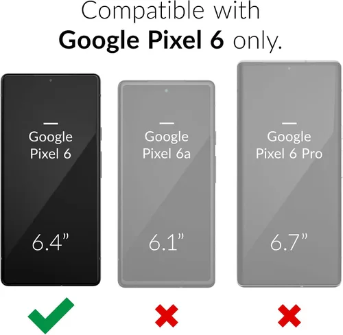 Vista 2 de Crave Protector delgado para Google Pixel 6, funda a prueba de golpes para Google Pixel 6 - Aqua