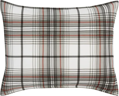 Vista 7 de Eddie Bauer - Juego de funda de edredón tamaño individual, juego de ropa de cama reversible con funda a juego, peso medio, artículos esenciales