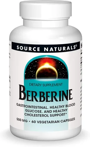 Vista 6 de Source Naturals Cápsula Vegetal de Berberina, para Apoyo Gastrointestinal* - 30 Cápsulas Vegetarianas