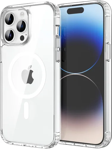 Vista 11 de CACOE Funda magnética para iPhone 12 y iPhone 12 Pro de 6.1 pulgadas - Compatible con MagSafe y soporte magnético para teléfono en el automóvil,