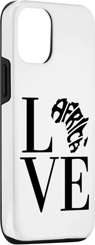 Vista 3 de iPhone 15 LOVE AFRICA, funda local del orgullo africano