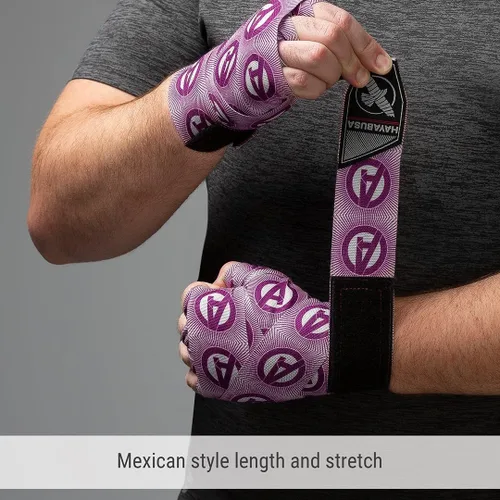 Vista 6 de Hayabusa Marvel Hero Elite - Vendas de mano de boxeo estilo mexicano para hombres y mujeres