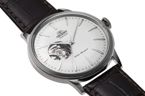 Vista 3 de ORIENT clásico semi esqueleto reloj mecánico RN-AG0005S hombres