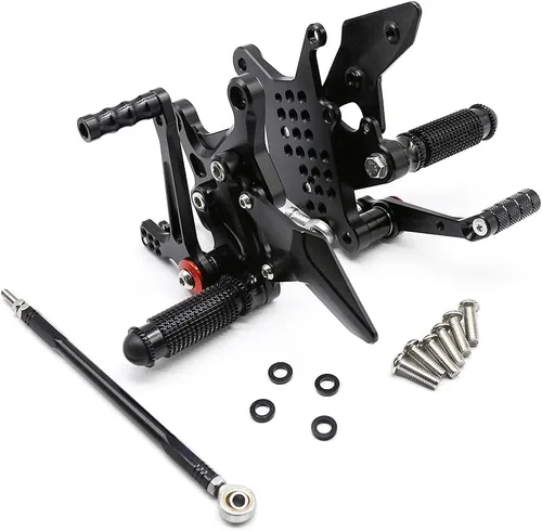 Vista 5 de FXCNC Juego trasero de motocicleta compatible con ZX25R 2020-2022 ZX4R 2023 ZX-4RR 2022-2024 Billet Juego de estriberas traseras totalmente