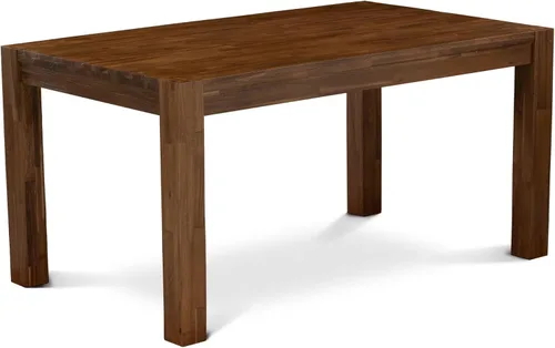 Vista 13 de East West Furniture CN6-07-T Celina - Mesa de comedor rectangular rústica de granja, 36 x 60 pulgadas, jacobea