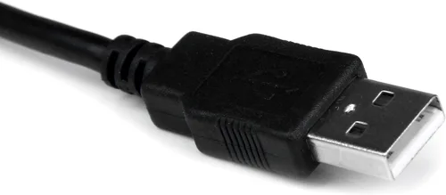 Vista 3 de StarTech Cable adaptador USB a RS232 Serial DB9 de 1 pie con retención de puerto COM – Adaptador USB A a DB9 de hasta 920 kpbs Serial, TAA