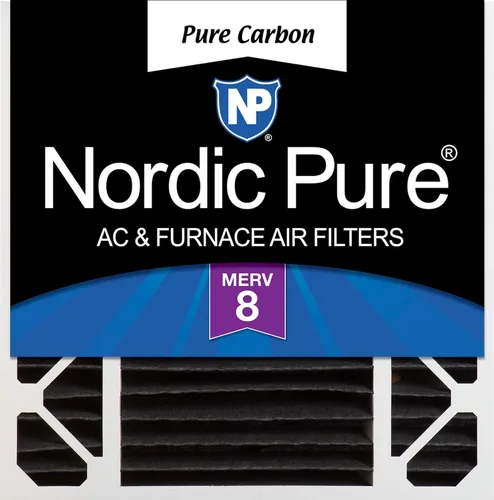 Vista 22 de Nordic Pure 20 x 20 x 5 (19_5/8 x 19_7/8 x 4_3/8) Honeywell/Lennox MERV 8 filtro de aire de repuesto, 1 paquete