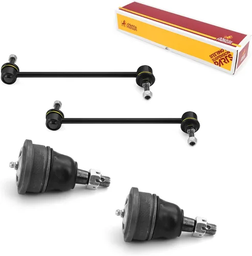 Vista 49 de Metrix Premium Chassis Parts - Juego de 4 piezas de articulación de rótula superior y barra estabilizadora delantera para Ford Ranger RWD 1998-2011