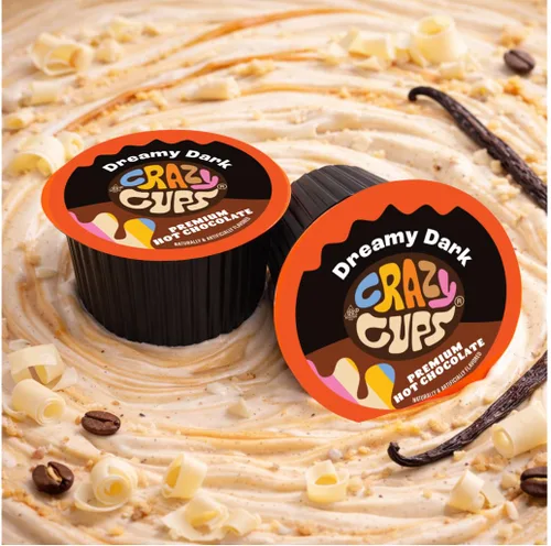 Vista 6 de Perfect Samplers Tazas individuales de chocolate caliente para cafeteras Keurig K Cup, paquete variado, cacao, 30