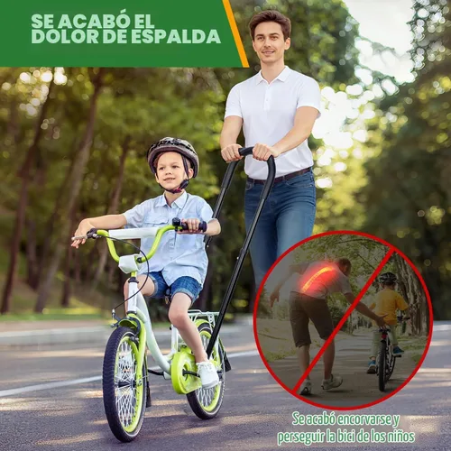 Vista 5 de LEICHTEN 6 Height Adjustable Bike Safety Trainer Handle for Children