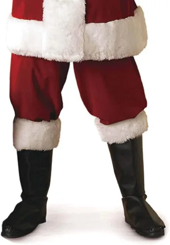 Vista 3 de Rubie 's Regal Crimson traje de Papá Noel con Guantes