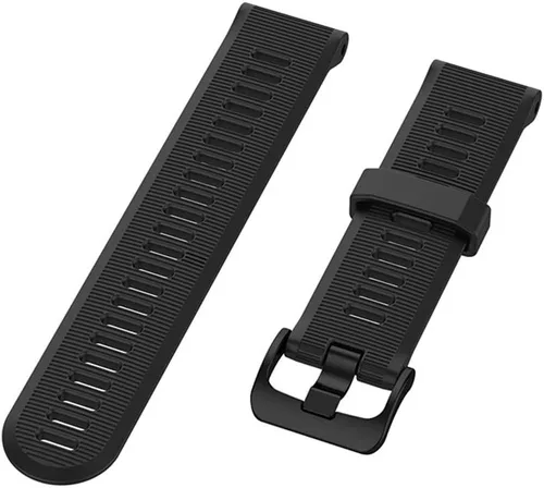 Vista 2 de Muovrto Correa de repuesto para Garmin Forerunner 945/935, correa de silicona para reloj Garmin Fenix 5/Approach S60/Fenix 6