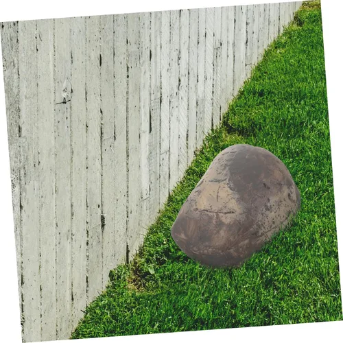 Vista 5 de Stone Key Hider Outdoor Fake Rock Key Storage Box for Garden Modern Design Weather-Resistant