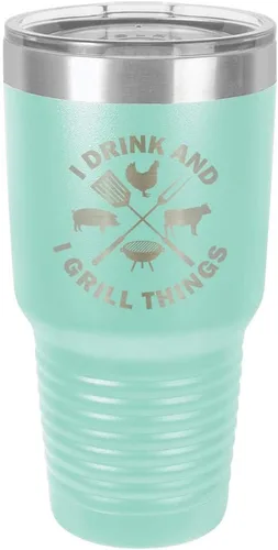 Vista 20 de Taza de viaje de acero inoxidable con diseño de Yeti Rambler