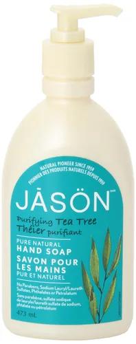 Vista 4 de JSÖN Jabón de manos árbol de té purificador 16 onzas líquidas