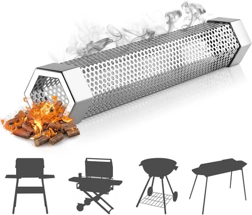 Vista 2 de Tubo de fumador de pellets (1 tubo)