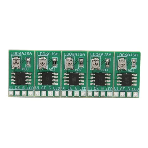 Vista 7 de Placa de controlador LED, controlador de corriente constante LED resistente ajustable de 30 a 1500 MA con regulación de temperatura para 3. 3.7 V