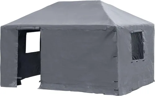 Vista 26 de Sojag Cubierta de invierno para cenadores, accesorio impermeable de 8 x 8 pies con puerta enrollable y paneles ventilados, almacenamiento al aire