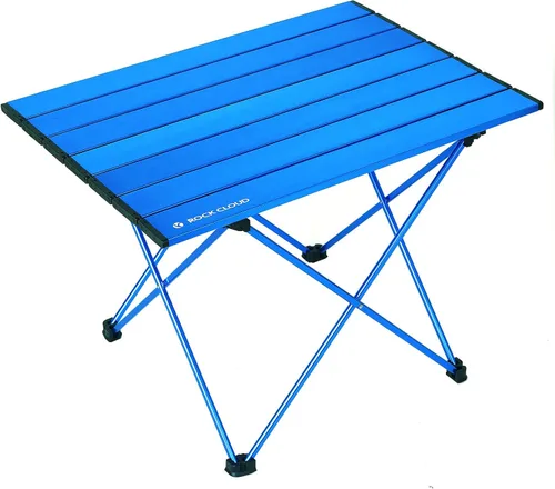 Vista 33 de ROCK CLOUD Mesa de campamento portátil de aluminio ultraligera, mesa de playa plegable para camping, senderismo, mochileros, picnic al aire libre