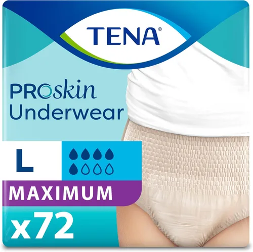 Vista 7 de TENA ProSkin - Ropa interior protectora para incontinencia para mujer, absorción moderada, talla S/M, 20 unidades Desechable