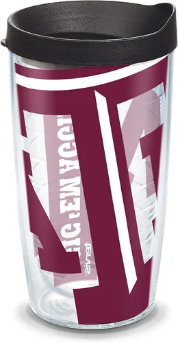Vista 164 de Vaso térmico con tapa, marca Tervis, Idaho Univ, Transparente