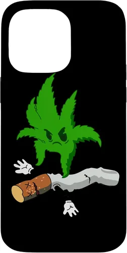Vista 21 de Rasta Marihuana Pot Leaf Pattern Weed Cannabis Stoner 420 Funda para iPhone 17