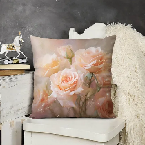 Vista 16 de Cojines Decorativos para Sala - Fundas de almohada de terciopelo para sofá, sala de estar, dormitorio, interior, decoración del hogar, 26 x 26