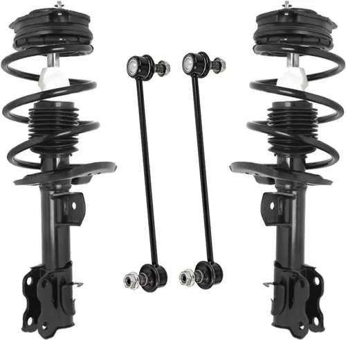 Vista 18 de Detroit Axle - Kit de 4 piezas de puntales delanteros para Toyota Highlander 2001 2002 2003, enlaces de barra antivuelco estabilizadores y puntales