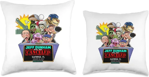 Vista 3 de JEFF DUNHAM Sunrise, FL (2023) - Almohada de 16 x 16 pulgadas, multicolor