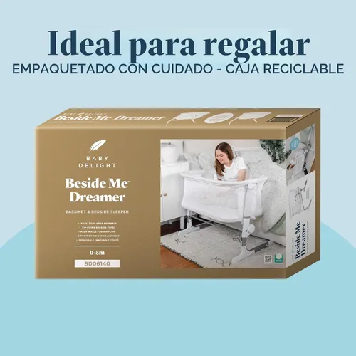 Vista 15 de Baby Delight Beside Me Cuna lateral y cama de noche para bebé