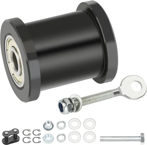 Vista 10 de YOXUFA Tensor de Cadena de Mini Bicicleta con Rodillo de Reemplazo de 1-3/4" para Coleman CC100X CT100U Baja DB30 Doodlebug Motovox MBX10 MBX11