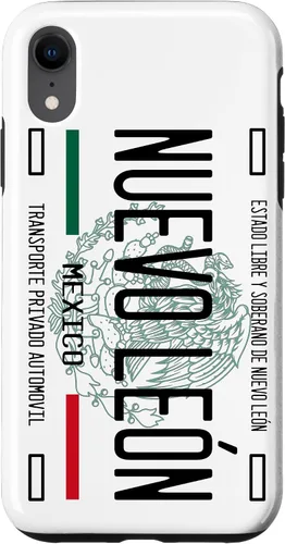 Vista 25 de Neoleonés Nuevo Leon License Plate Phone Case for iPhone 17