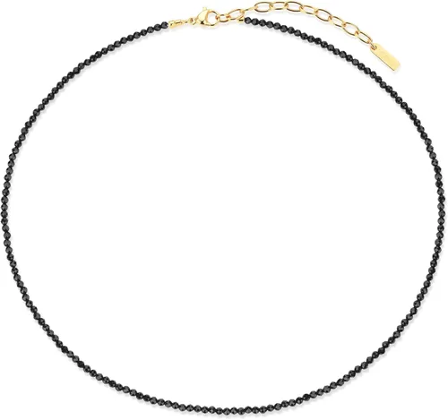 Vista 10 de COAI Collar de piedras preciosas para mujer, delicado collar de cuentas