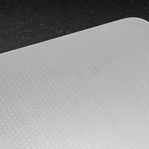 Vista 7 de Tabla de cortar, tabla de cortar de acero inoxidable, diseño de doble cara de 13.39 x 9.06 pulgadas, antidaños, herramienta de cocina para verduras